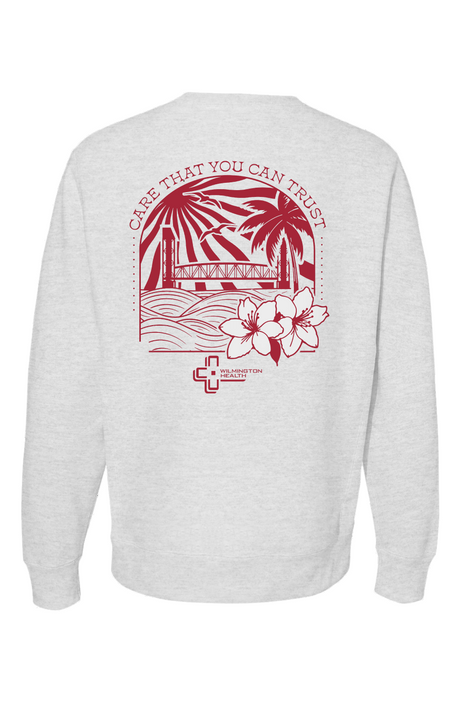Wilmington Health Coastal Designs Premium Heavyweight Crewneck (Imprint)
