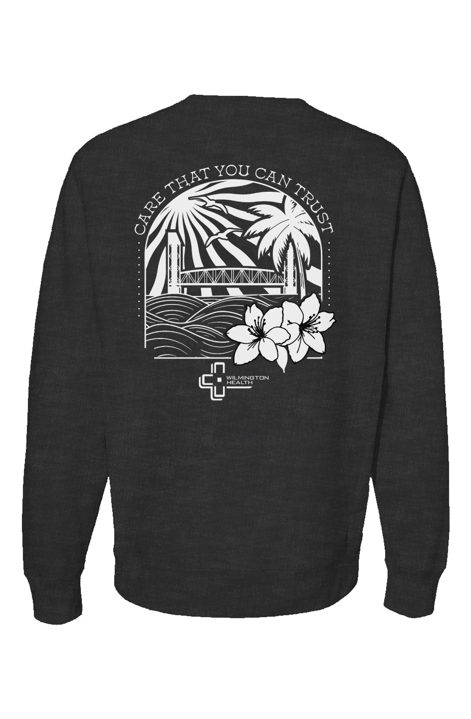 Wilmington Health Coastal Designs Premium Heavyweight Crewneck (Imprint)
