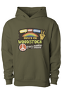 Knock on Woodstock Pullover Hooded Sweatshirt