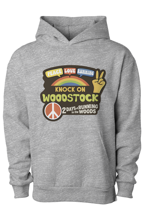 Knock on Woodstock Pullover Hooded Sweatshirt