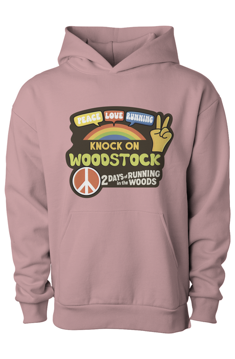 Knock on Woodstock Pullover Hooded Sweatshirt