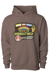 Knock on Woodstock Pullover Hooded Sweatshirt