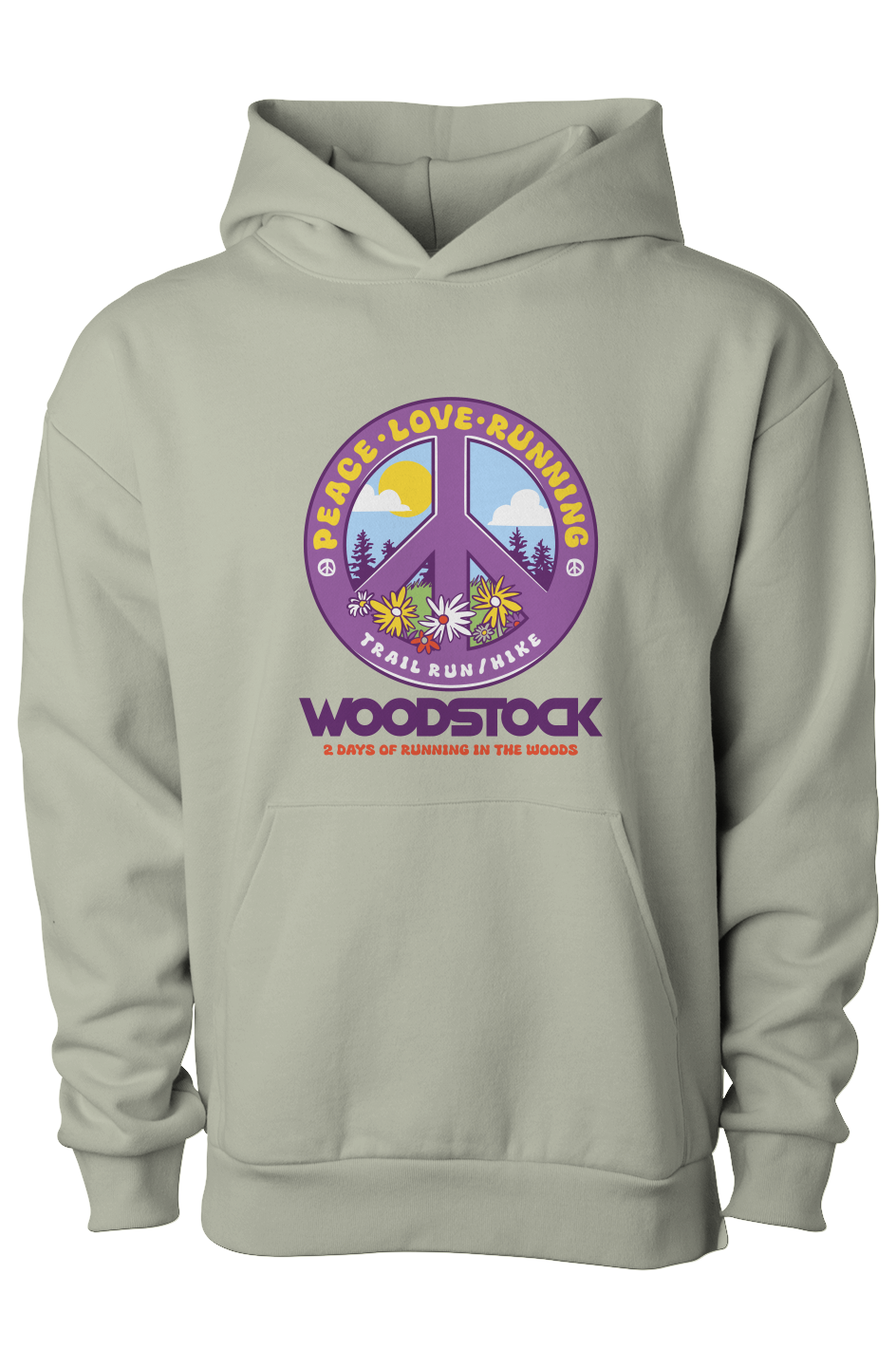 Knock on Woodstock Pullover Hooded Sweatshirt