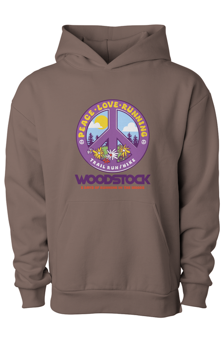 Knock on Woodstock Pullover Hooded Sweatshirt