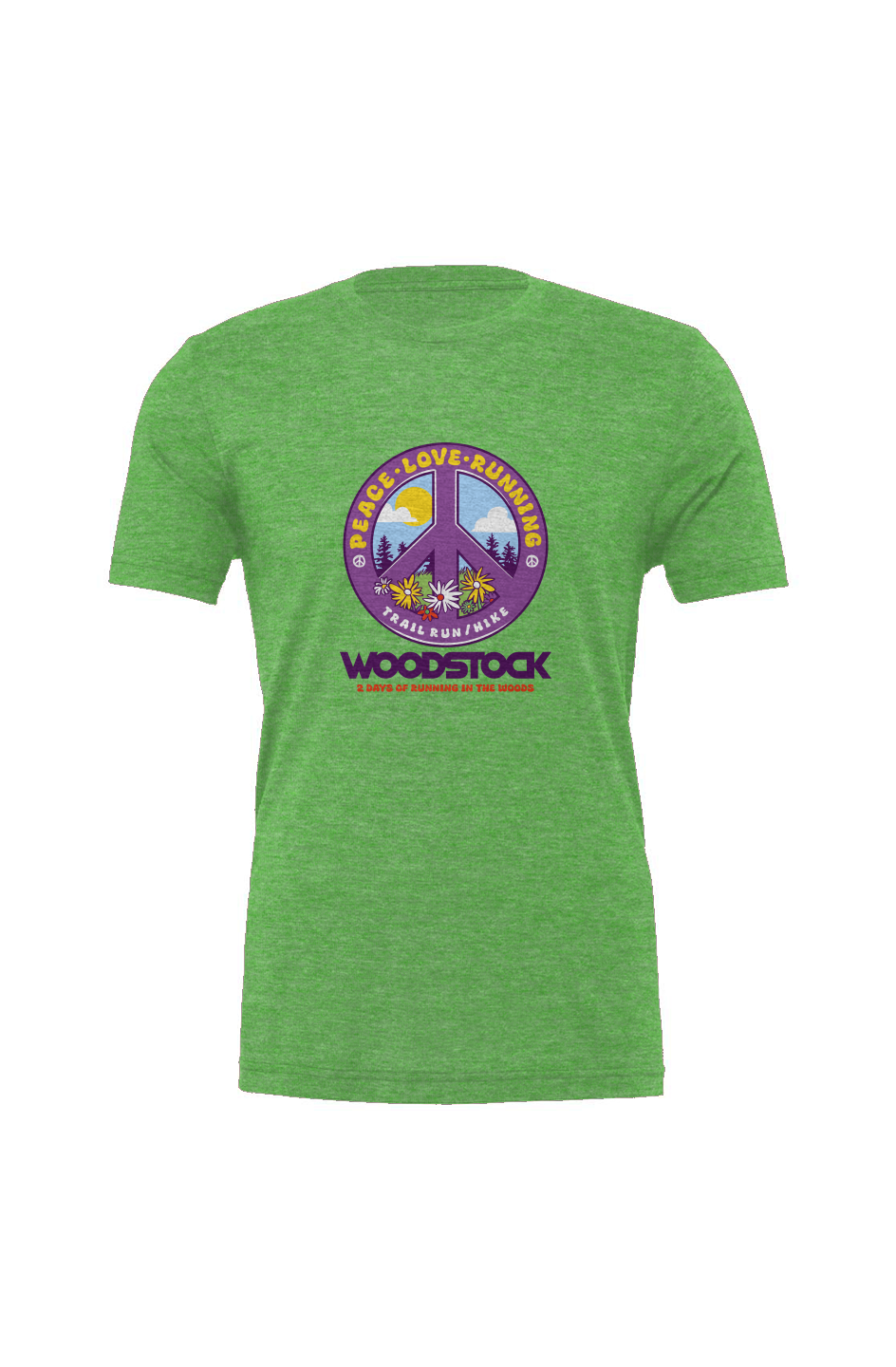Knock on Woodstock Trail Series Triblend Tee