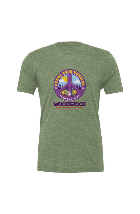 Knock on Woodstock Trail Series Triblend Tee