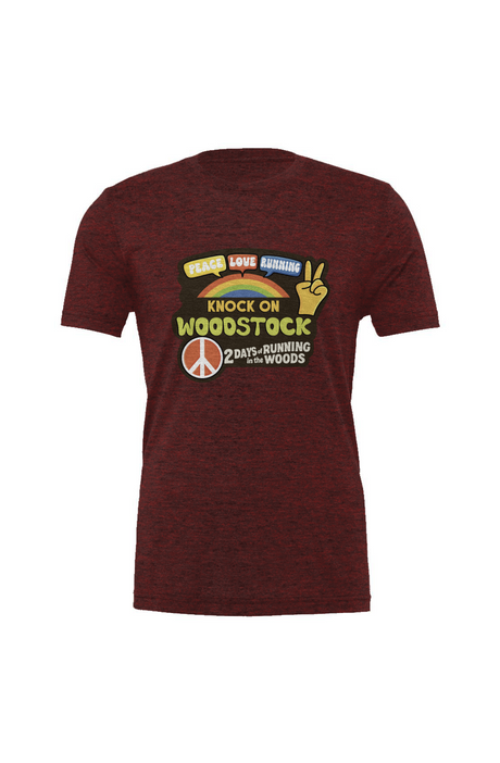 Knock on Woodstock Trail Series Triblend Tee