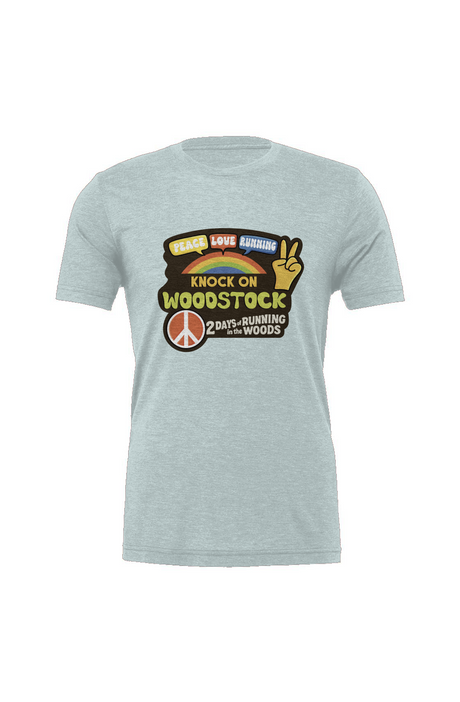 Knock on Woodstock Trail Series Triblend Tee