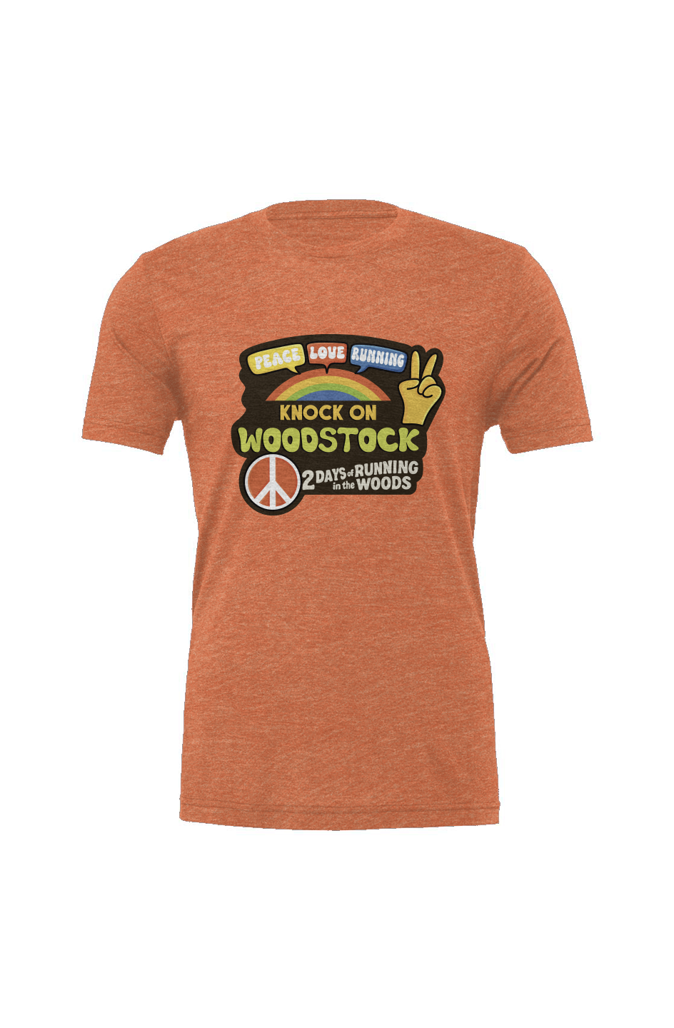 Knock on Woodstock Trail Series Triblend Tee