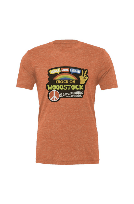 Knock on Woodstock Trail Series Triblend Tee