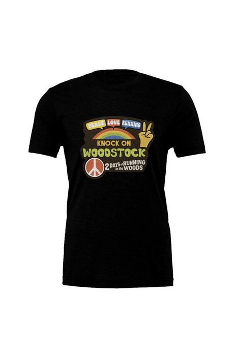 Knock on Woodstock Trail Series Triblend Tee