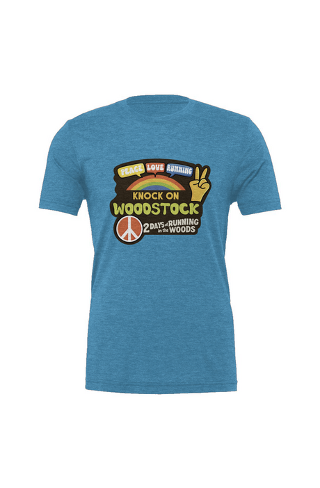 Knock on Woodstock Trail Series Triblend Tee