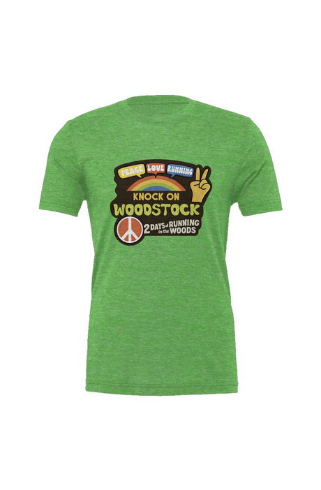 Knock on Woodstock Trail Series Triblend Tee