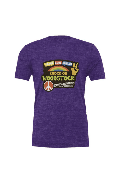 Knock on Woodstock Trail Series Triblend Tee