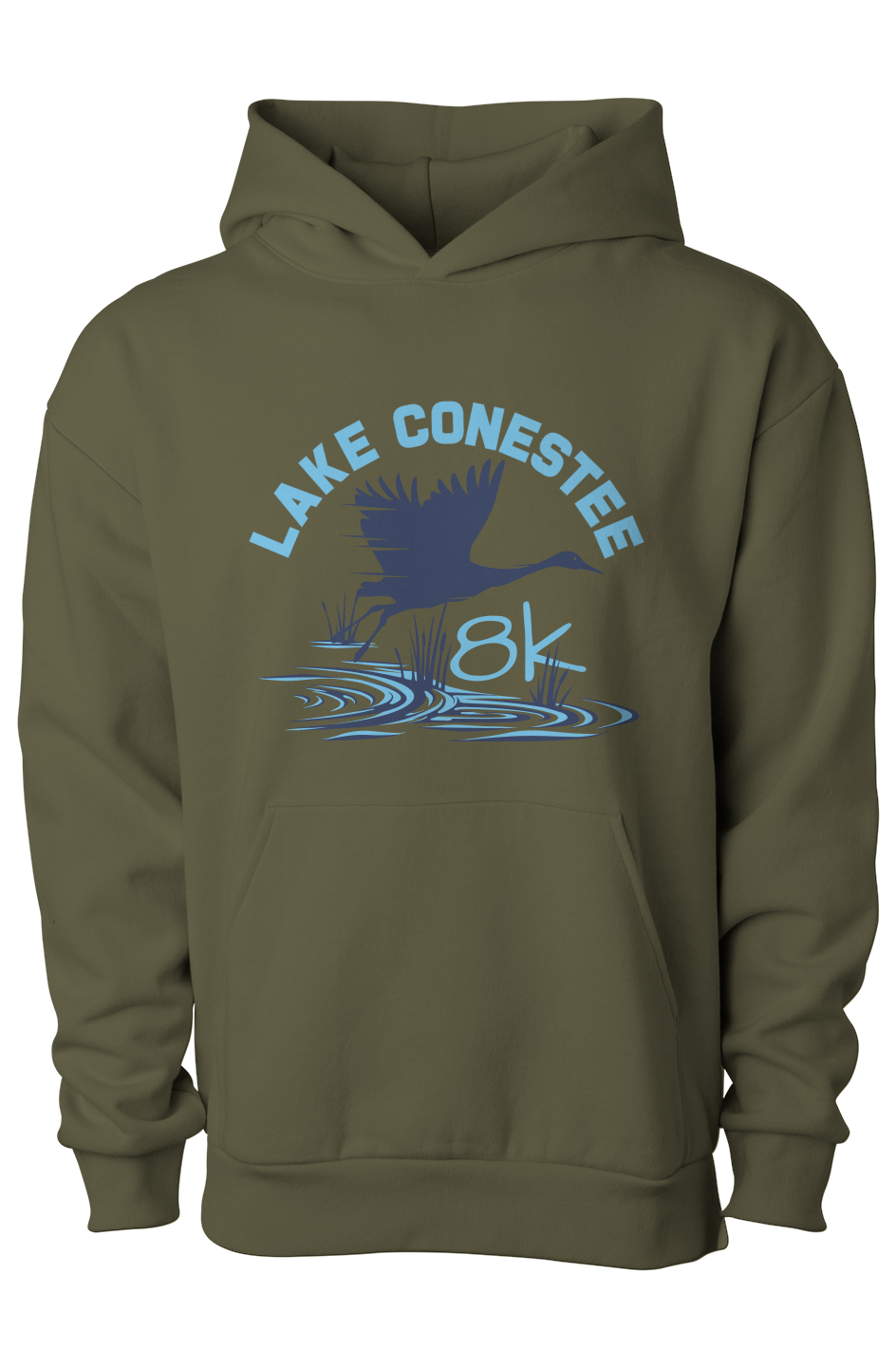 Lake Conestee 8K Pullover Hooded Sweatshirt