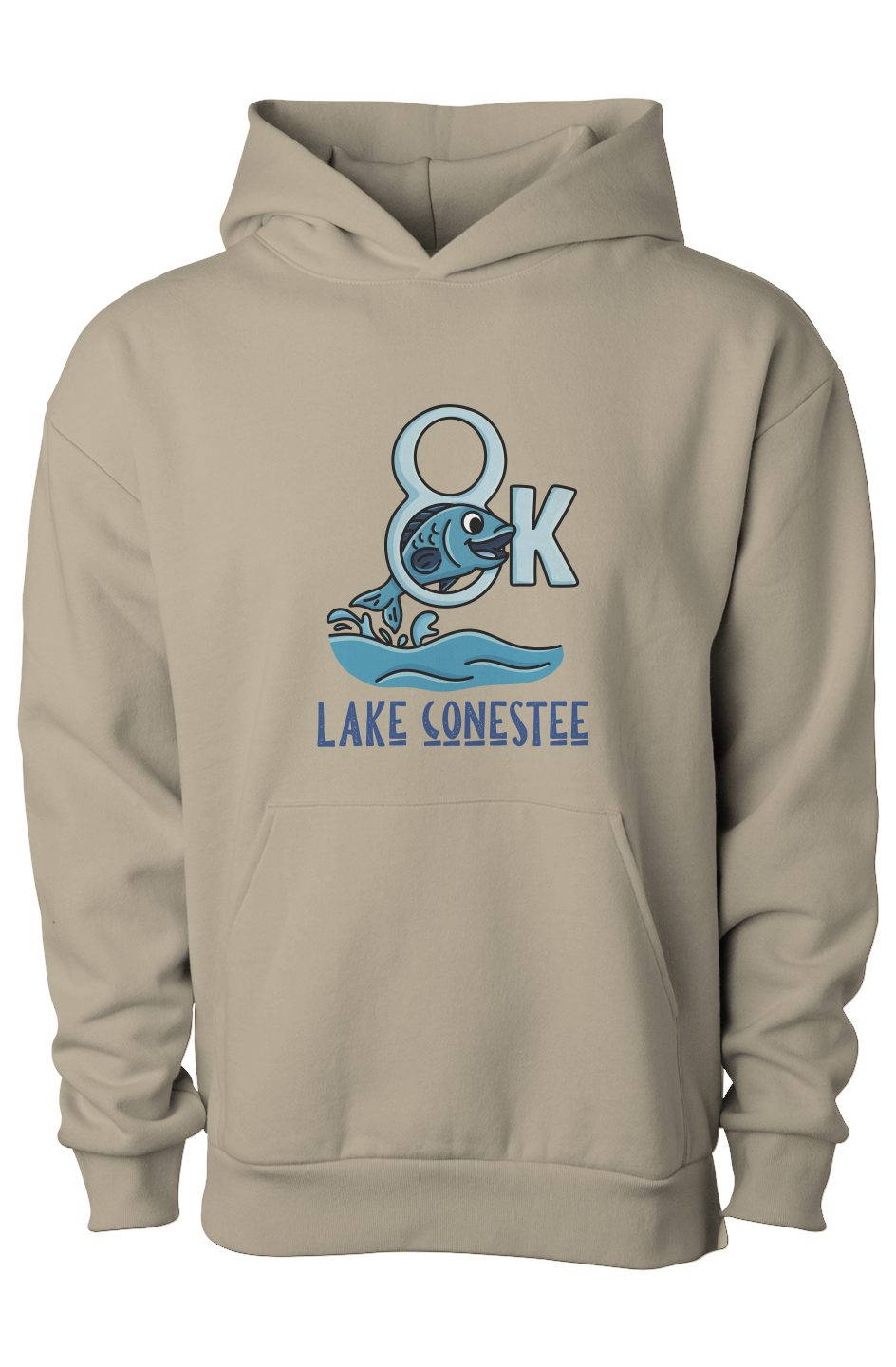 Lake Conestee 8K Pullover Hooded Sweatshirt