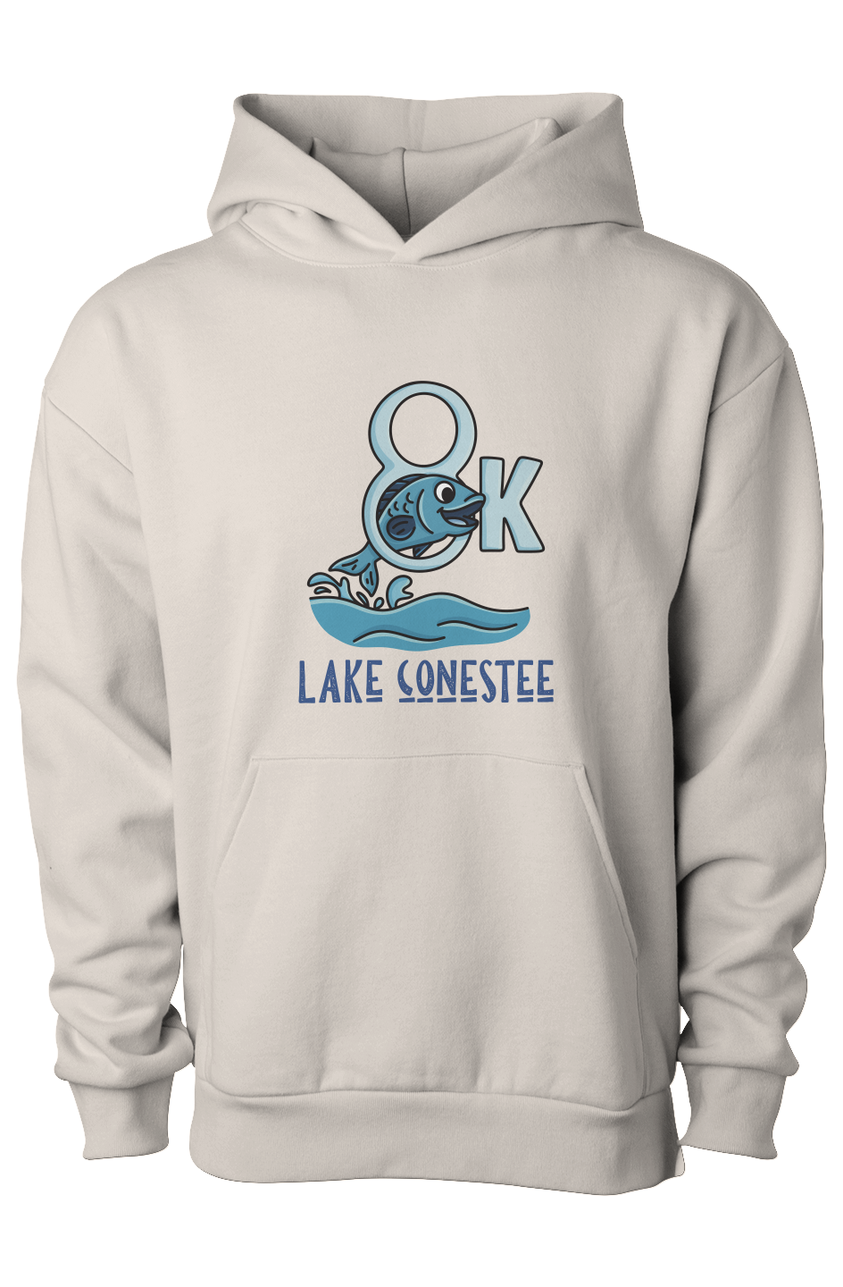 Lake Conestee 8K Pullover Hooded Sweatshirt