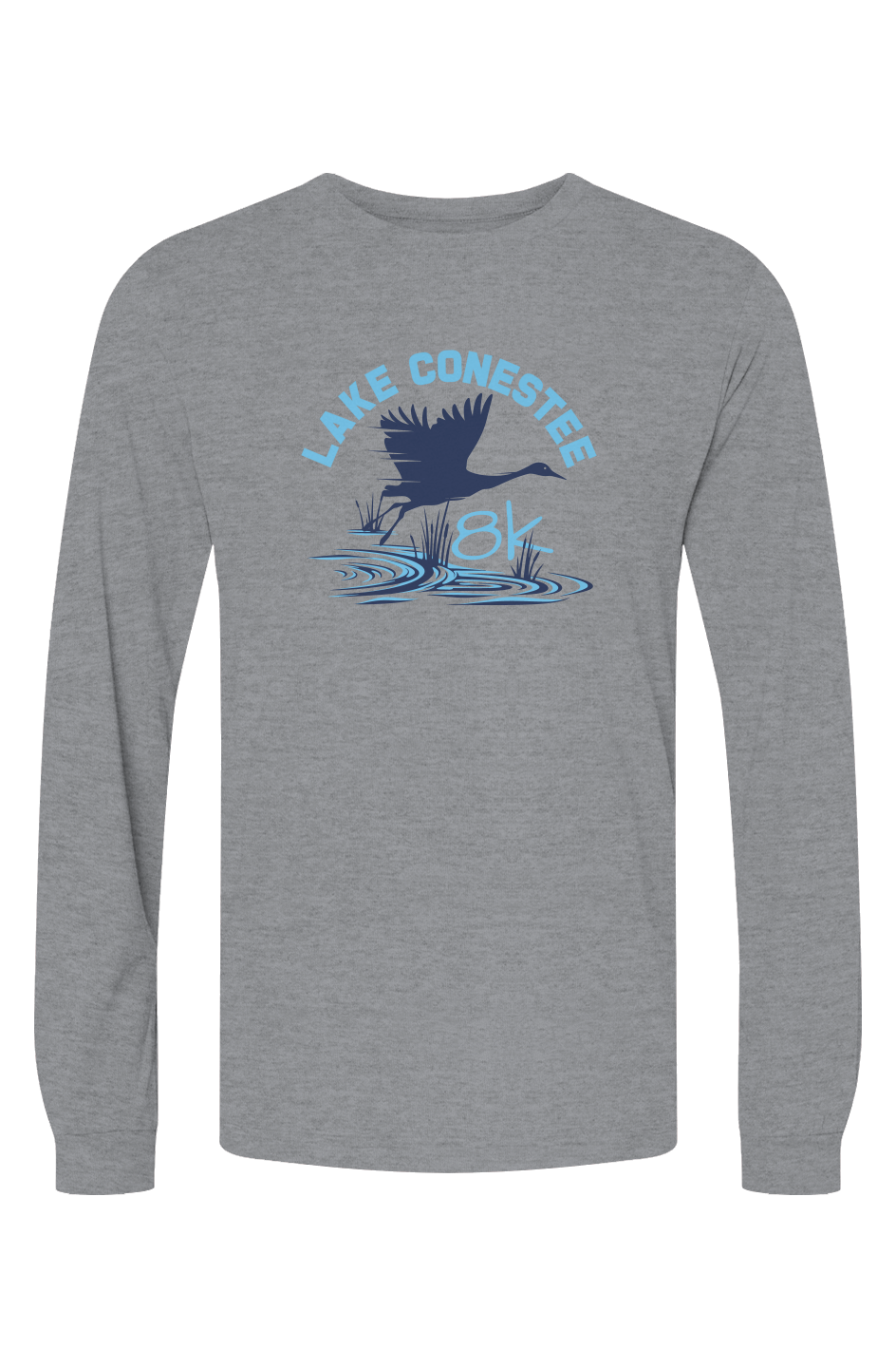 Lake Conestee 8K Triblend L/S Tee