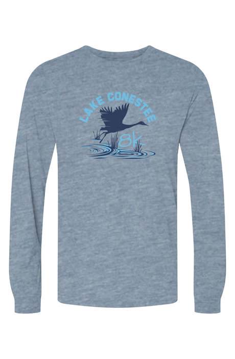 Lake Conestee 8K Triblend L/S Tee