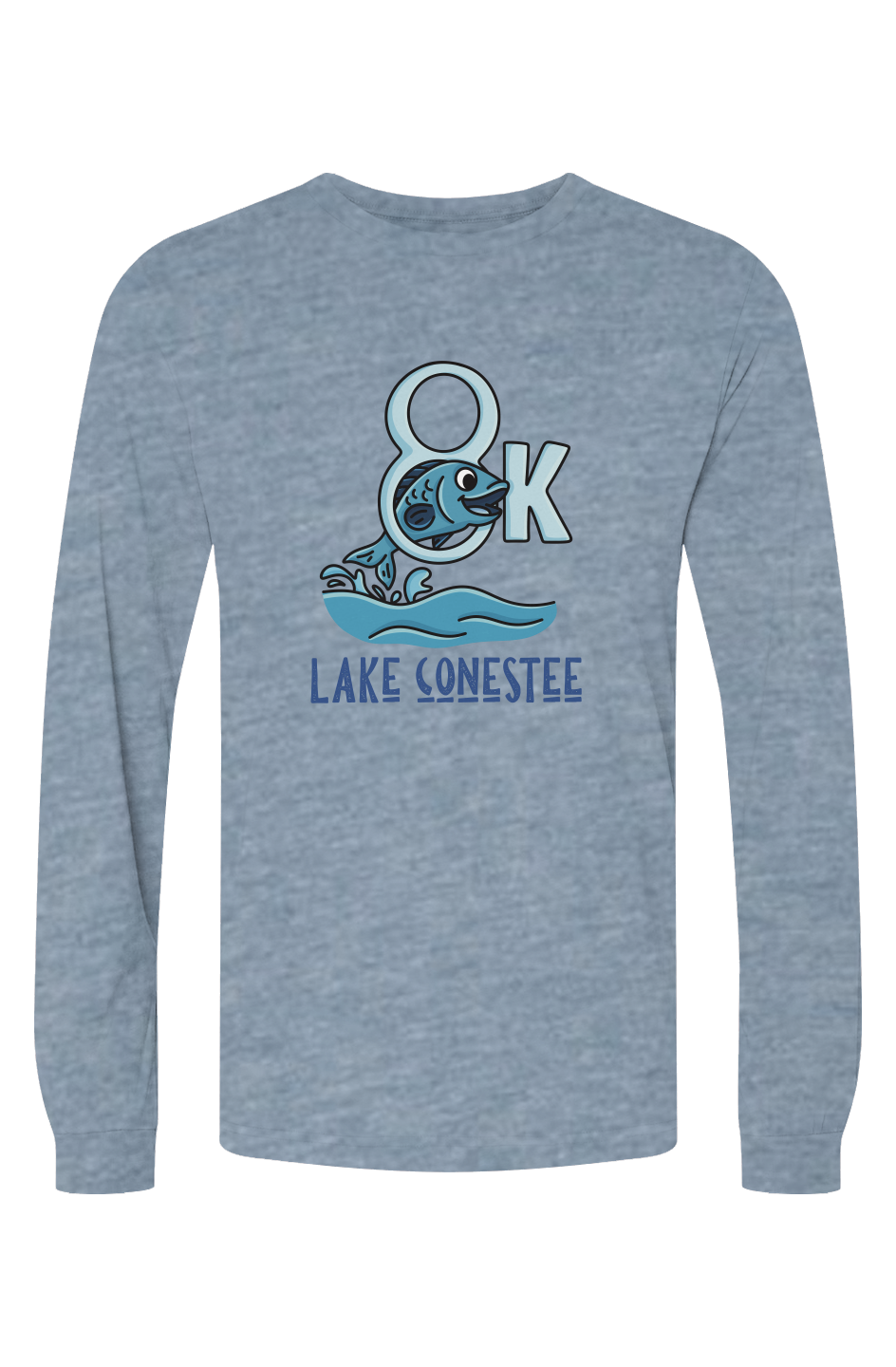 Lake Conestee 8K Triblend L/S Tee