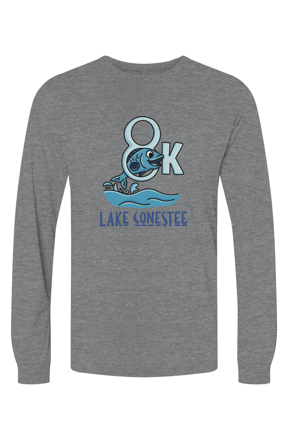 Lake Conestee 8K Triblend L/S Tee