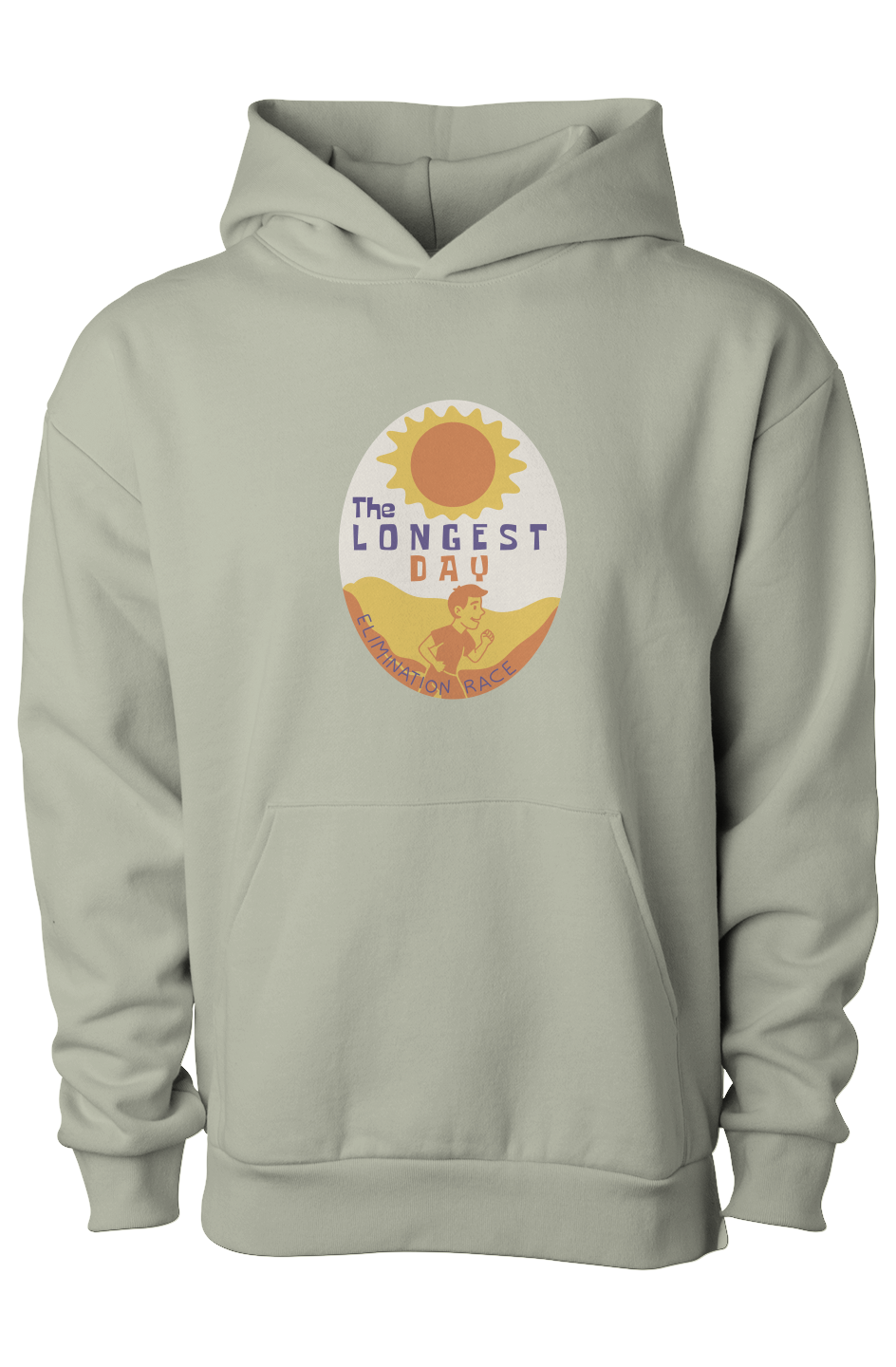 The Longest Day Elimination Race Pullover Hooded Sweatshirt