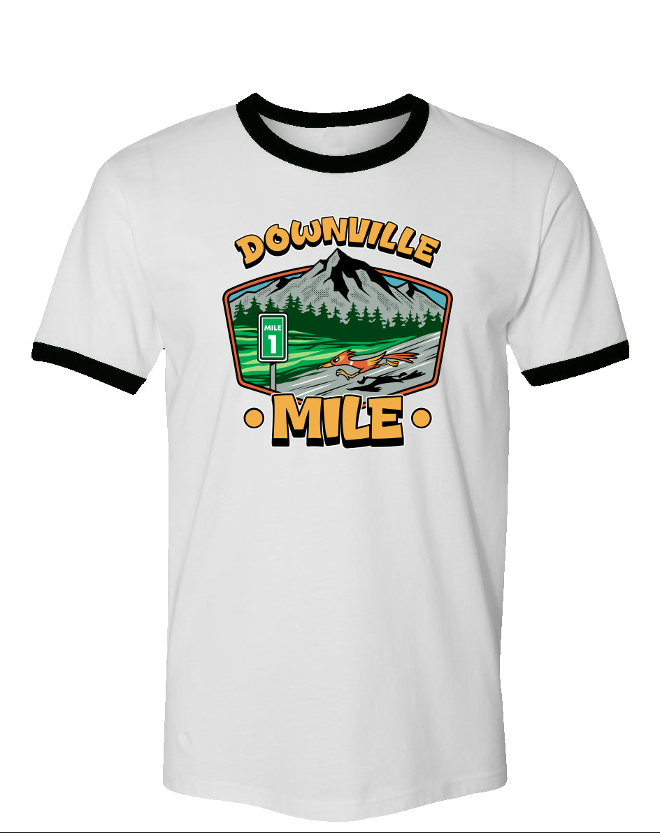 The Downville Mile Ringer Tee