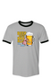 Beer and BBQ 5K Run Ringer Tee