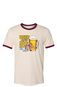 Beer and BBQ 5K Run Ringer Tee