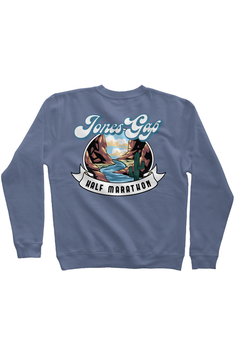 Jones Gap Trail Race Pigment Dyed Crew Neck