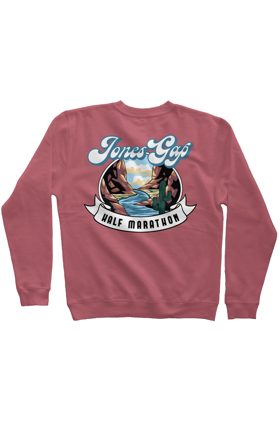 Jones Gap Trail Race Pigment Dyed Crew Neck