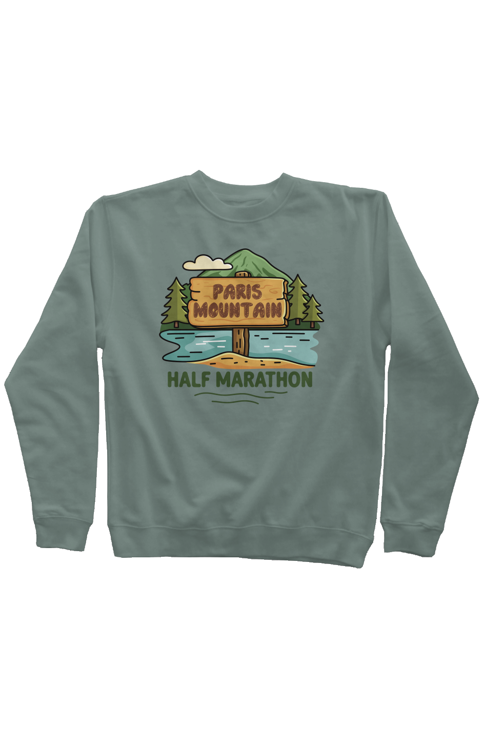 Paris Mountain 13.1 Pigment Dyed Crew Neck