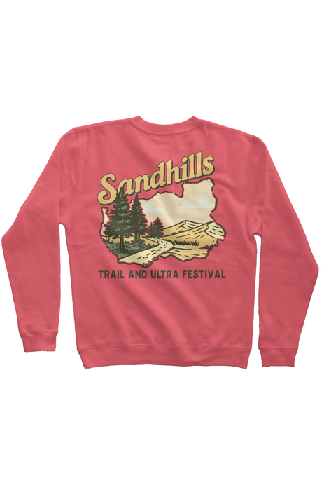 Sandhills Trail & Ultra Festival Pigment Dyed Crew Neck