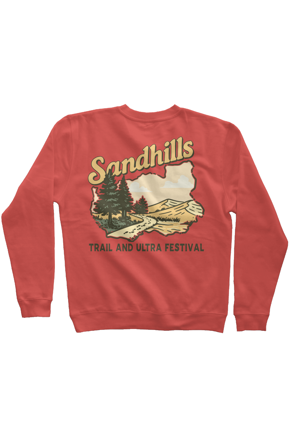 Sandhills Trail & Ultra Festival Pigment Dyed Crew Neck