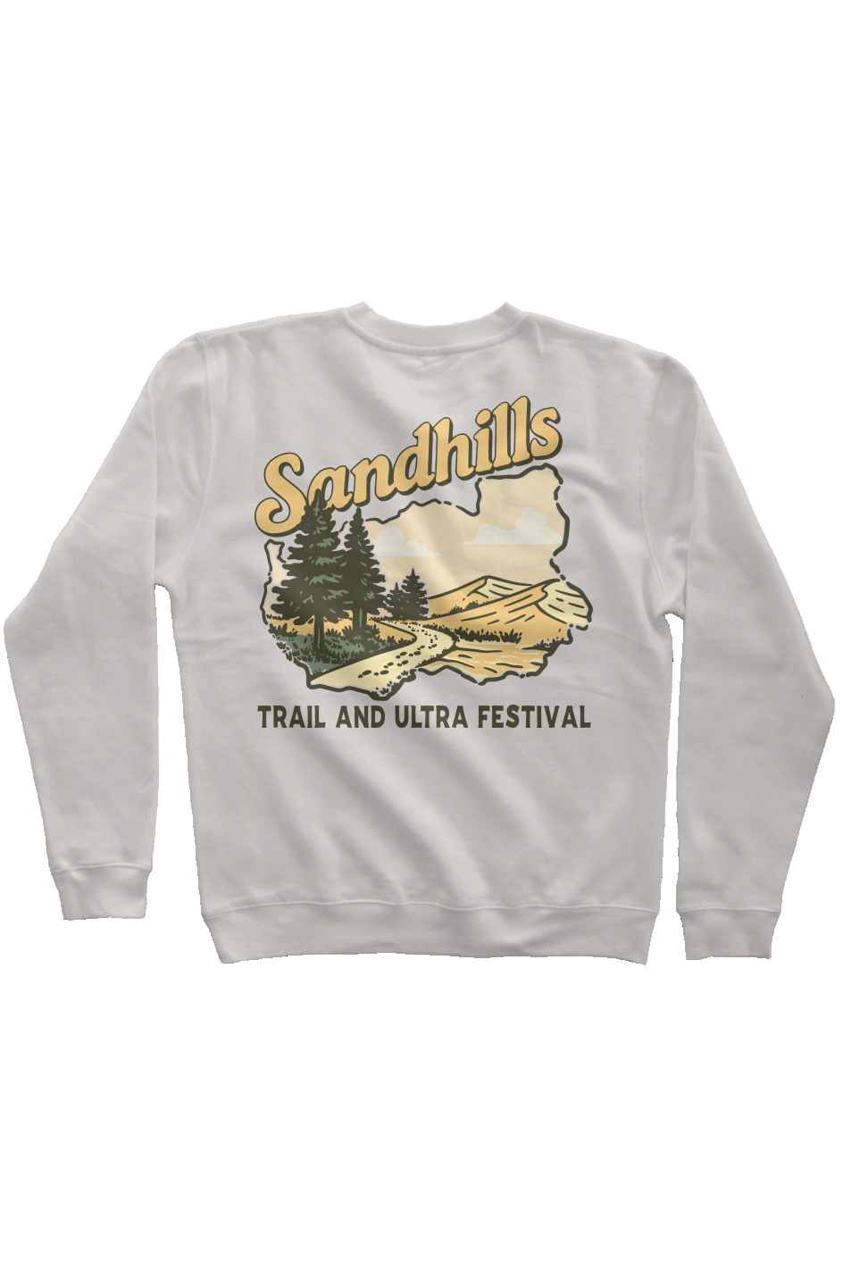 Sandhills Trail & Ultra Festival Pigment Dyed Crew Neck