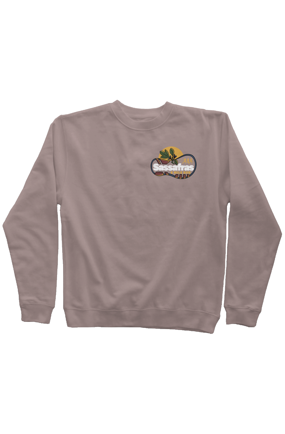 Sassafras 8 Mile Road Race Pigment Dyed Crew Neck