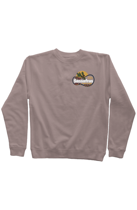 Sassafras 8 Mile Road Race Pigment Dyed Crew Neck