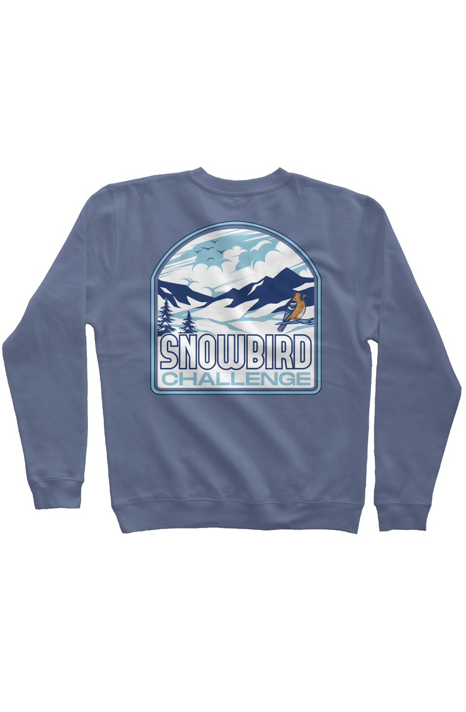 Snowbird Challenge Pigment Dyed Crew Neck