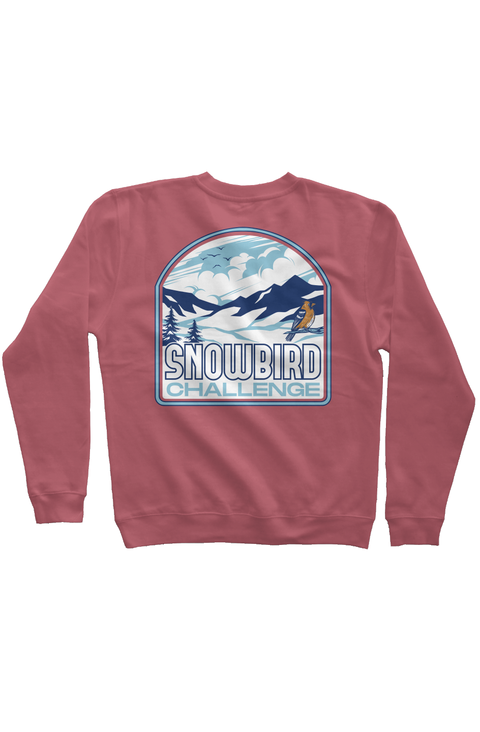 Snowbird Challenge Pigment Dyed Crew Neck