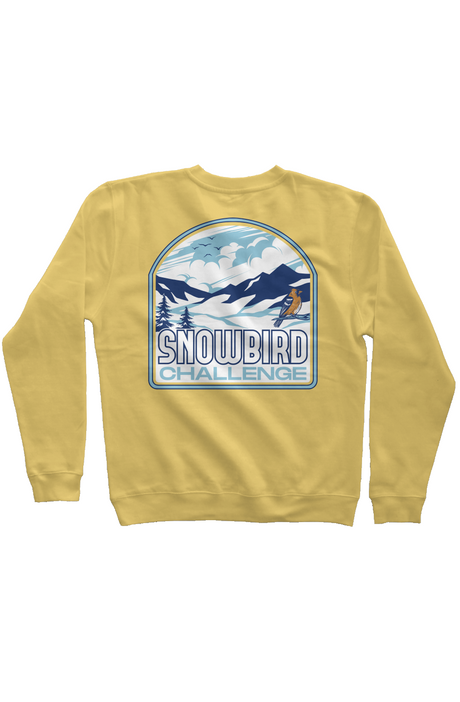 Snowbird Challenge Pigment Dyed Crew Neck