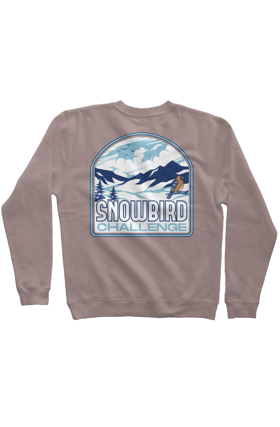 Snowbird Challenge Pigment Dyed Crew Neck