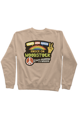 Knock on Woodstock Trail Series Pigment Dyed Crew Neck