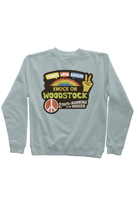 Knock on Woodstock Trail Series Pigment Dyed Crew Neck