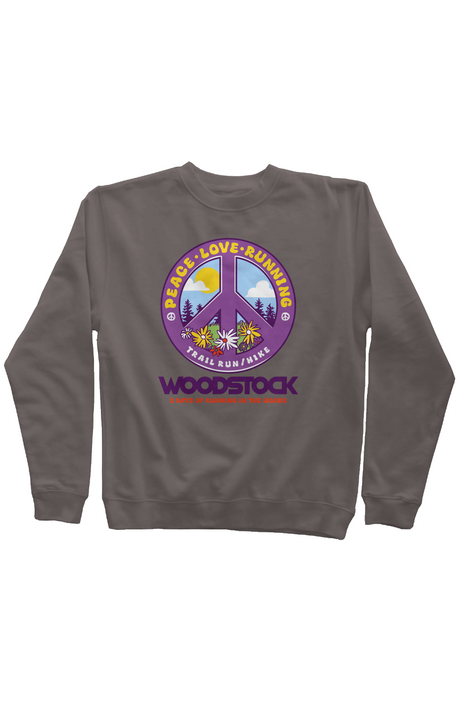 Knock on Woodstock Trail Series Pigment Dyed Crew Neck
