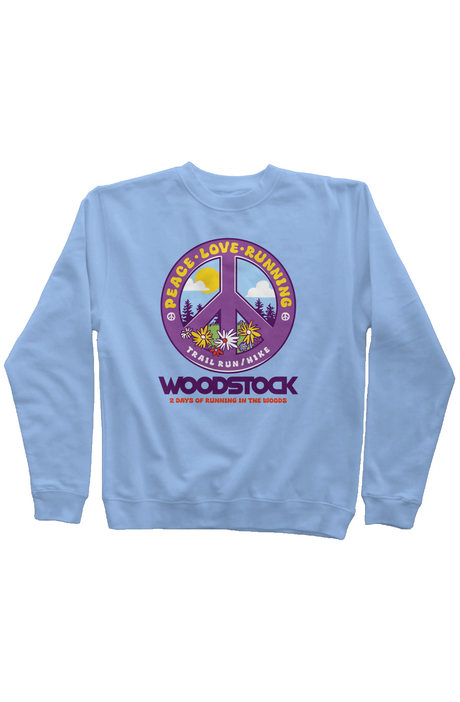 Knock on Woodstock Trail Series Pigment Dyed Crew Neck