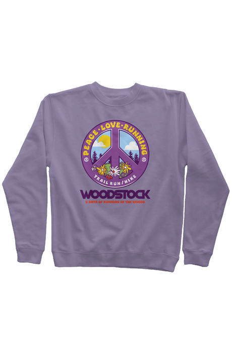 Knock on Woodstock Trail Series Pigment Dyed Crew Neck