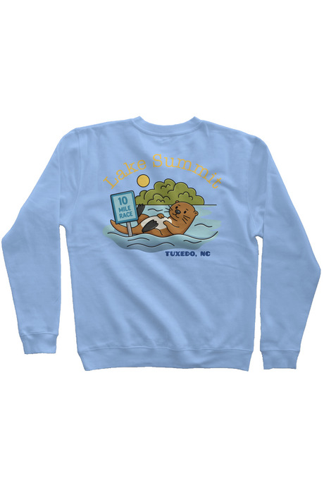 Lake Summit 10 Mile Race Pigment Dyed Crew Neck