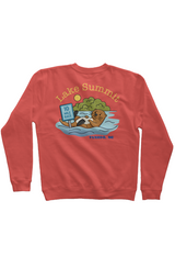 Lake Summit 10 Mile Race Pigment Dyed Crew Neck
