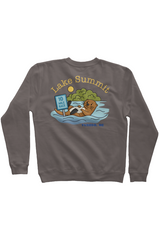 Lake Summit 10 Mile Race Pigment Dyed Crew Neck