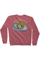 Lake Summit 10 Mile Race Pigment Dyed Crew Neck